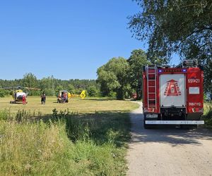 Dramat pod Wyszkowem! Zapłon benzyny w garażu, dwóch mężczyzn z ciężkimi oparzeniami