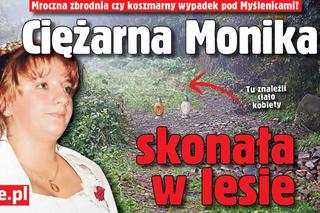MAKABRYCZNE znalezisko niedaleko Myślenic w Małopolsce: Ciężarna Monika skonała w lesie!