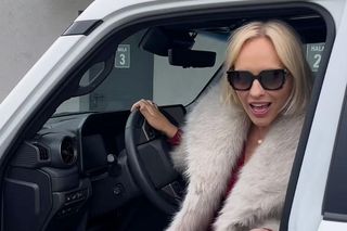 M jak miłość. Dorota (Iwona Rejzner) na planie