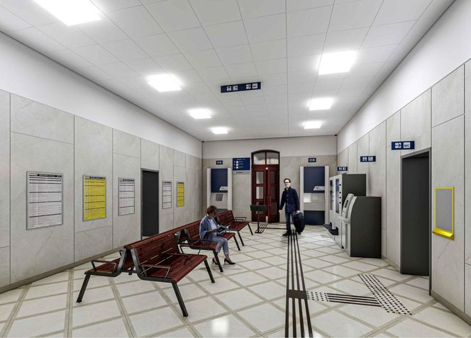 Tak będzie wyglądał Dworzec PKP w Suwałkach po remoncie