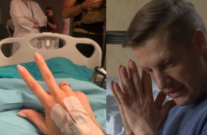 M jak miłość. Franka na skraju życia i śmierci! Żona Pawła wyląduje w szpitalu pod kroplówką! Wyciekły zdjęcia z planu