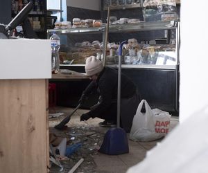 Miasto Sumy na Ukrainie.