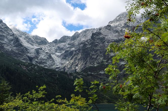 Śnieg w Tatrach w sierpniu