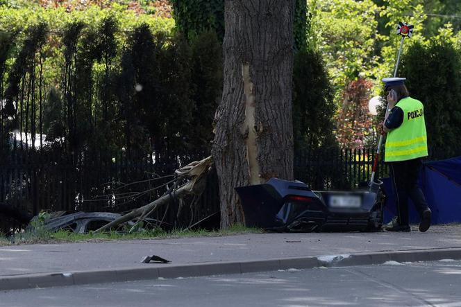   Zginęły trzy osoby. Wiadomo, co było przyczyną tragicznego wypadku w Wilanowie