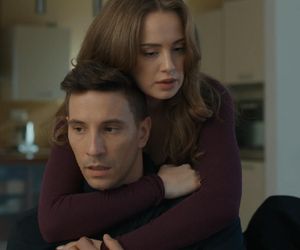 Barwy szczęścia, odcinek 3182. Tomasz (Jakub Sokołowski), Oliwka (Wiktoria Gąsiewska)