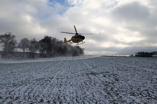 Wypadek pod Braniewem. Trzy osoby poszkodowane