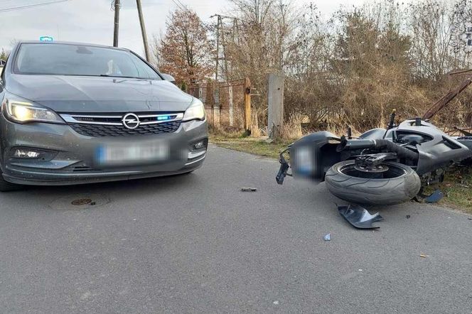 24-letni motocyklista uciekał przed śląską policją. To był początek jego problemów 