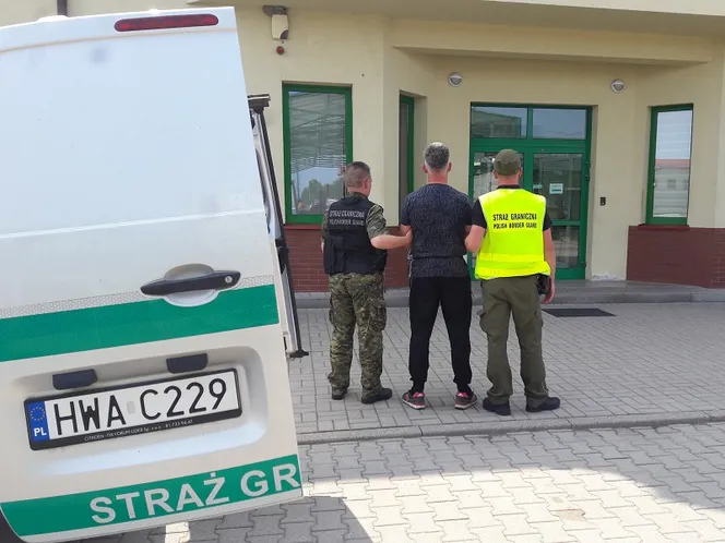 Grzechotki: znieważył pograniczników. Wszystko przez samochód