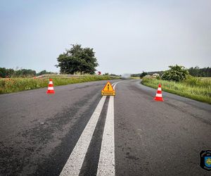 Tragiczne dachowanie w Strzyżewie Witkowskim! 45-latek zginął na miejscu