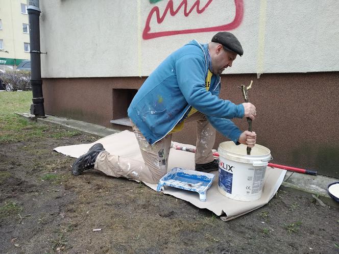 Malarze podwórkowi z Muranowa mówią "Stop Bazgrołom"
