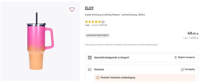 Kubki termiczne to HIT sezonu. Rossmann ma własne!