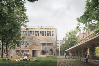 Lapidarium / Vivarium. Nowe Muzeum Architektury we Wrocławiu według projektu pracowni TŁO