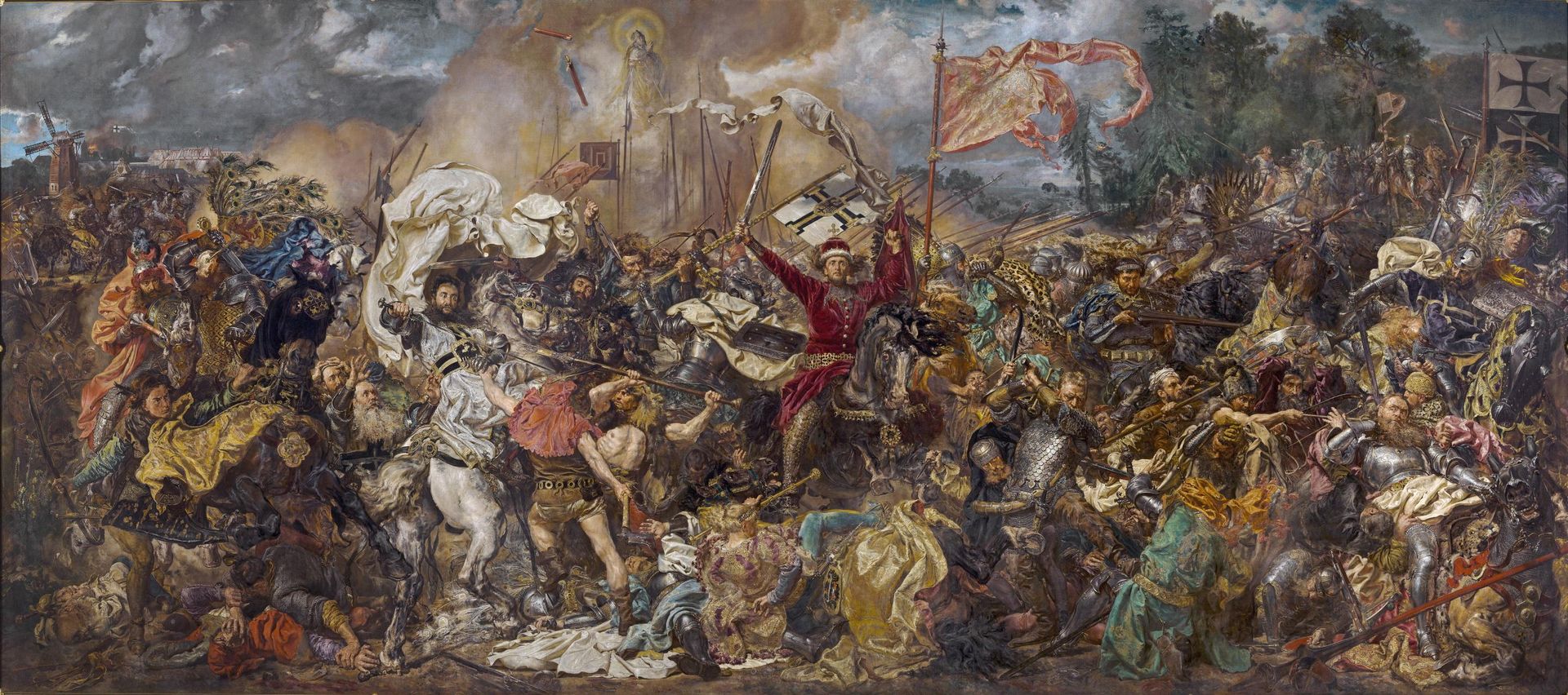 Bitwa pod Grunwaldem. Państwo Krzyżackie. 15 lipca 1410