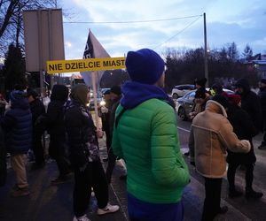 Protest kielczan przeciw budowie S74