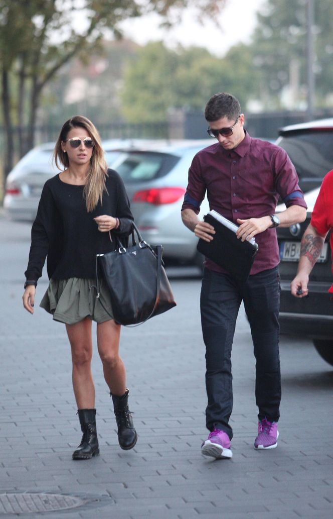 Anna i Robert Lewandowscy