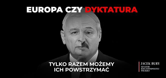 W Lublinie pojawił się Kaczyszenka. Niecodzienna akcja Lubelskiego senatora Jacka Burego