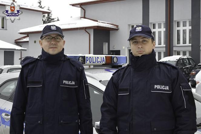 Anioł Stróż zesłał nam policję