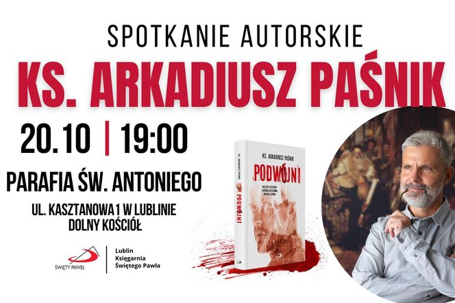 Spotkanie autorskie z ks. Arkadiuszem Paśnikiem