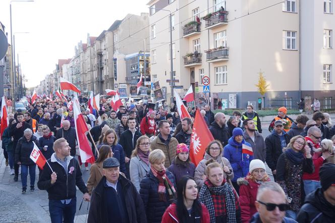 Poznański Marsz Niepodległości 2023 przeszedł ulicami miasta
