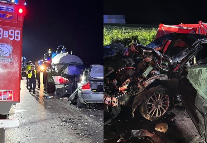 Tragiczny wypadek w Wojciechowie Kolonii Pierwszej. Nie żyje dwóch mężczyzn