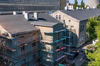 Remont famuł przy ul. Wróblewskiego w Łodzi