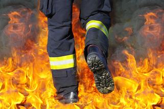 Makabryczny pożar w Rembertowie. Strażacy znaleźli zwęglone zwłoki