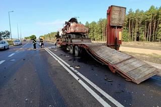Tragiczny wypadek z udziałem dwóch ciężarówek. Jedna osoba nie żyje