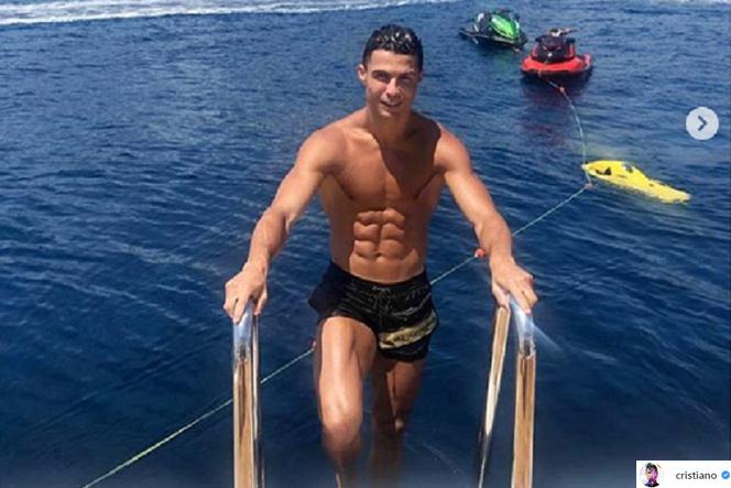 Cristiano Ronaldo na wakacjach