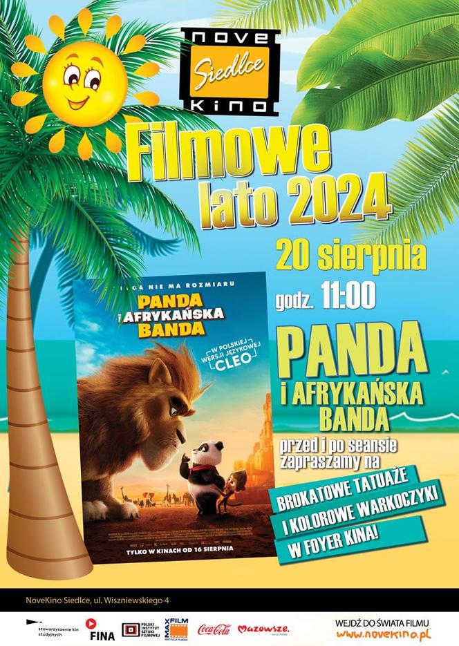 Spotkanie z cyklu „Filmowe Lato” w Novekino Siedlce już 20 sierpnia o 11:00!