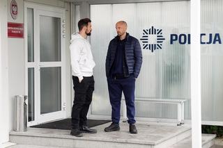 Barwy szczęścia odc. 2978: Marcin Kodur (Oskar Stoczyński), Adamski (Ludwik Borkowski)