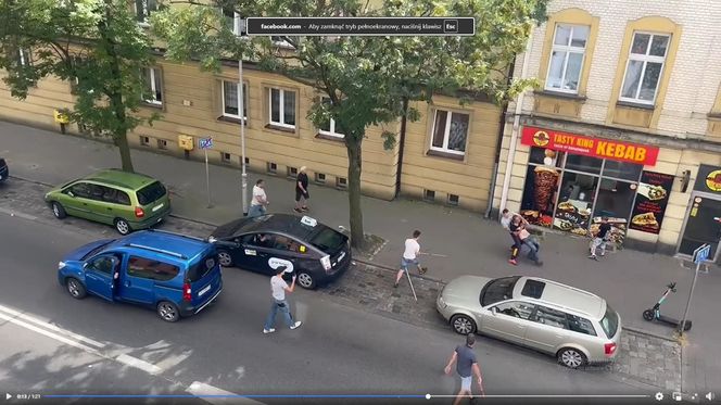 47-latek zadźgał nożem przypadkowego człowieka na ulicy. Horror w Chorzowie