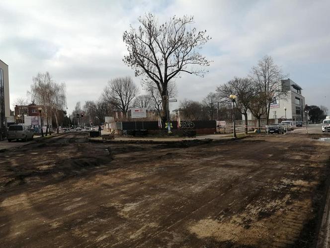 Utrudnienia w centrum Siedlec. Ruszył remont Cmentarnej i Niedziałka.