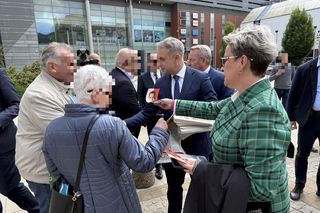 Wicepremier K. Gawkowski wspierał w Bydgoszczy Rafała Trzaskowskiego