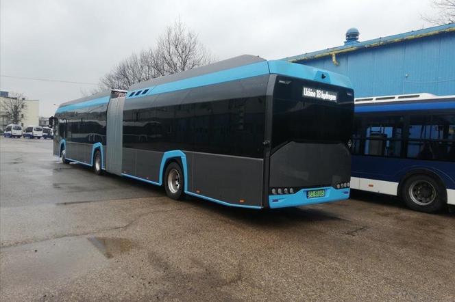 W Krakowie testują autobus na wodór. Tak wygląda Solaris Hydrogen U18