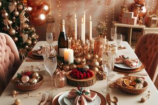 Świąteczny stół według sztucznej inteligencji/AI