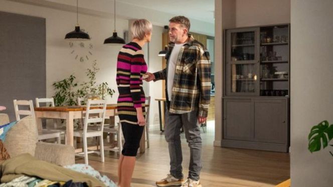 Na sygnale odc. 731. Wiktor Banach (Wojciech Kuliński), Anna Reiter (Lea Oleksiak)