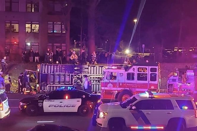 Kraksa szkolnego autobusu w New Jersey! Kilkunastu rannych. 14-latek walczy o życie