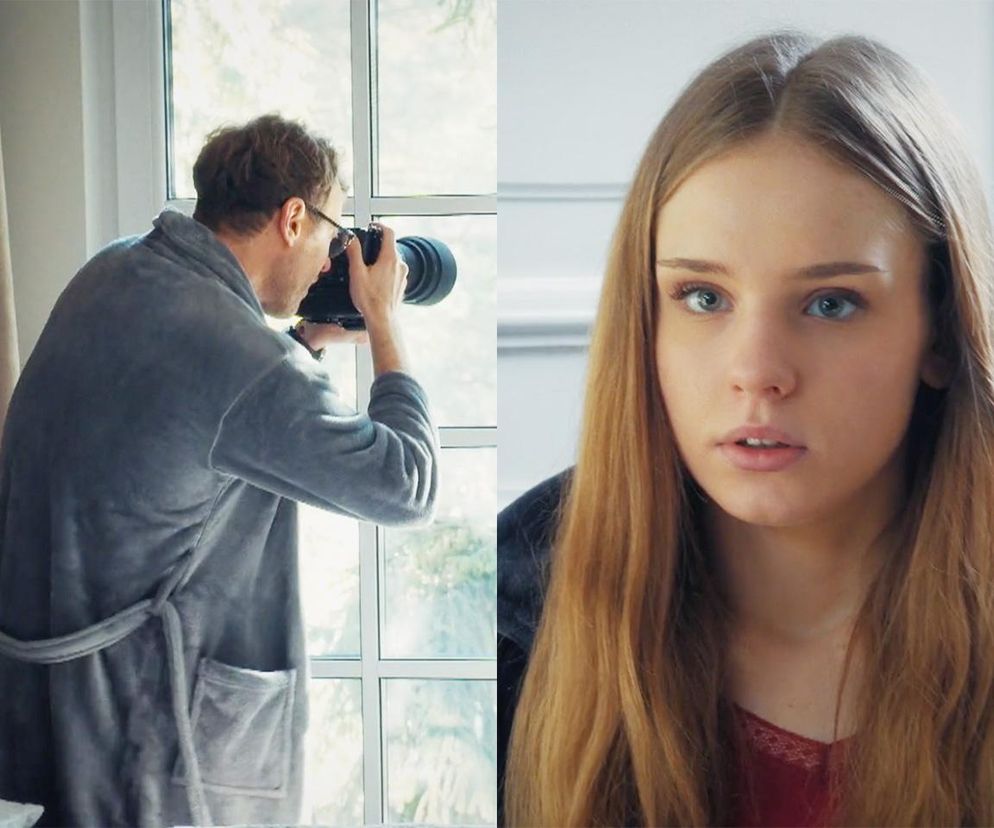 M jak miłość, odcinek 1868: Sara (Nadia Smyczek),Hoffman (Mateusz Rusin)