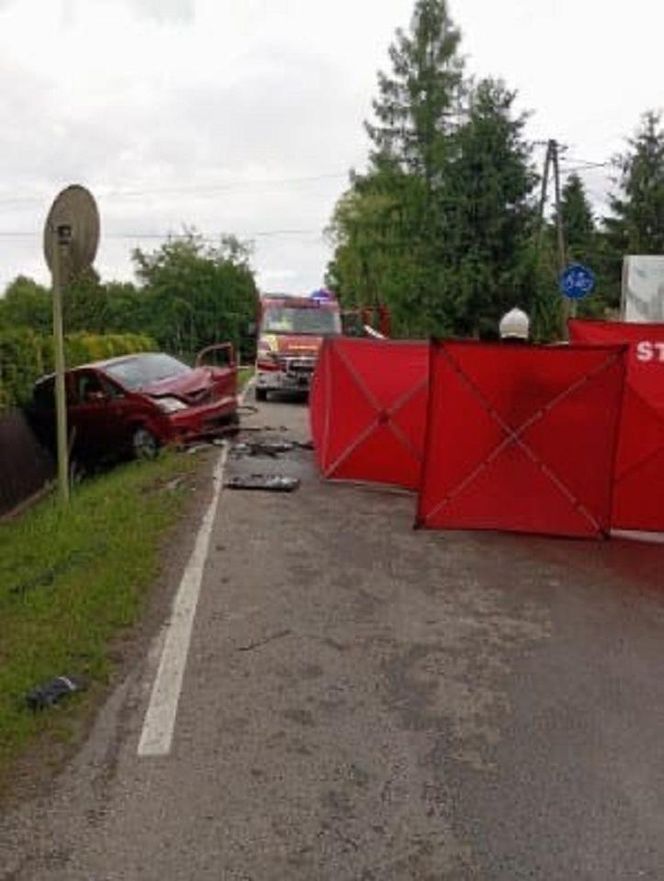 Śmiertelny wypadek pod Tarnowem. Nie żyje 55-letnia kobieta