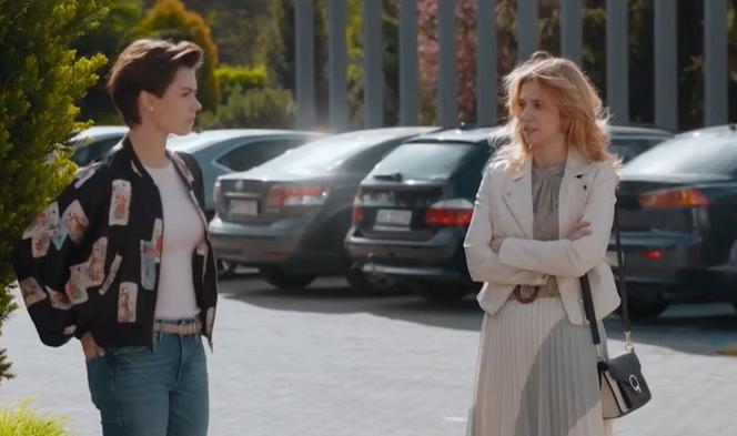 Na dobre i na złe po wakacjach 2022. Blanka (Pola Gonciarz), Gloria (Aleksandra Grabowska)