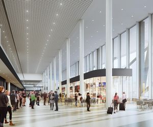 Wizualizacja rozbudowy lotniska w Krakowie