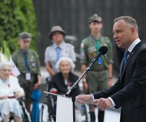 Andrzej Duda i Rafał Trzaskowski w 79. rocznicę Powstania Warszawskiego