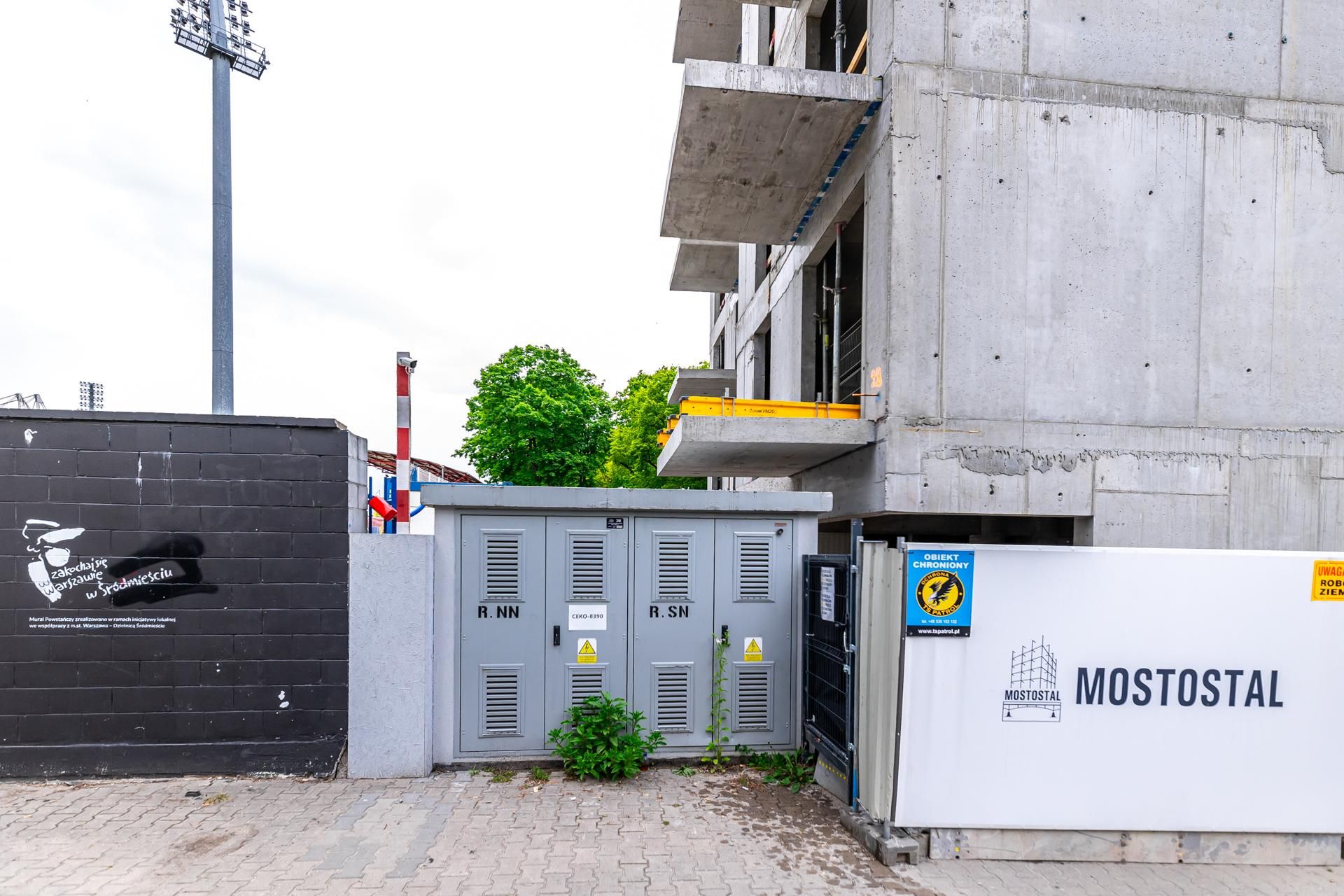 Konwiktorska Residence w Warszawie w trakcie budowy