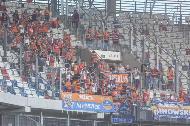 Górnik Zabrze - Termalica Nieciecza. Niesamowita atmosfera na Arenie Zabrze! Kibice Górnika dopingują swoją drużynę