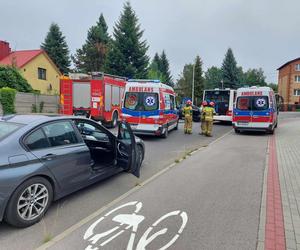 Wypadek na Moniuszki w Starachowicach