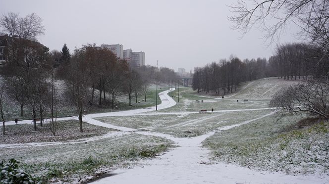 No i przyszła! Zima w Lublinie. Tak wygląda Park Rury