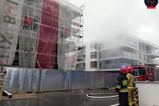 Pożar! Potężne kłęby czarnego dymu nad Kabatami