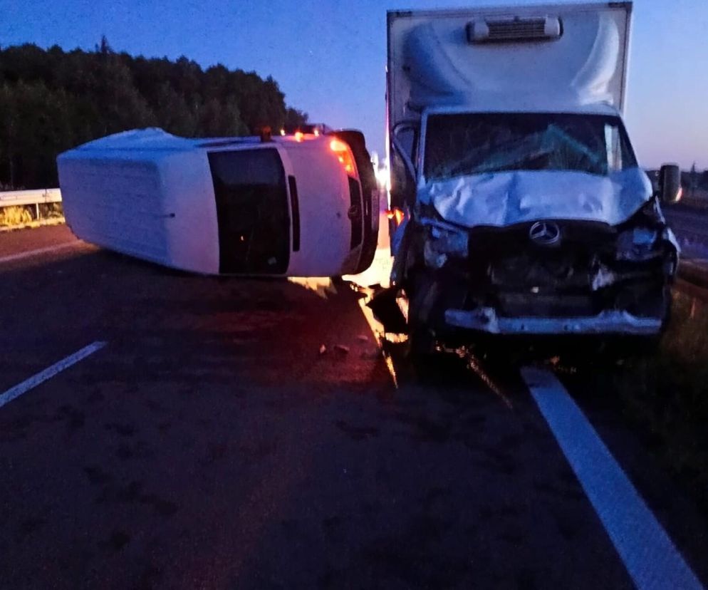 Pił za kółkiem, żeby się orzeźwić. Doprowadził do wypadku. Jedna osoba w szpitalu