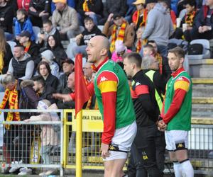 Korona Kielce - Jagiellonia Białystok. Żółto-czerwone derby w obiektywie