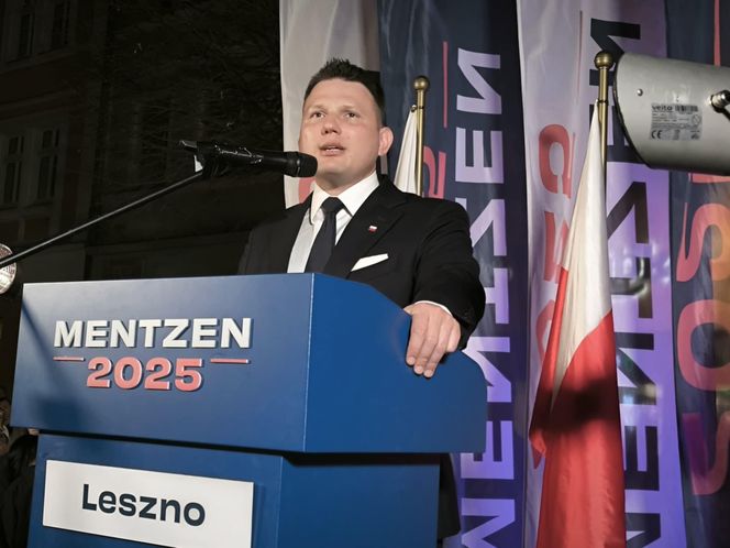 Sławomir Mentzen w Lesznie